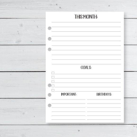 2025 FITS Louis Vuitton Agenda PM  / MM  Calendar Refill Fits  6 Ring LV Agenda - Picture 7 of 12